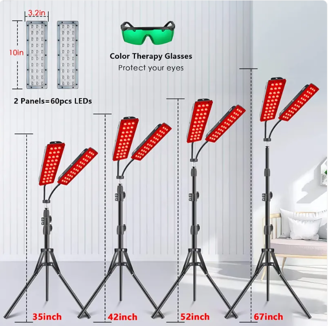 BlumeCo Duolumi Red Light Therapy Lamp
